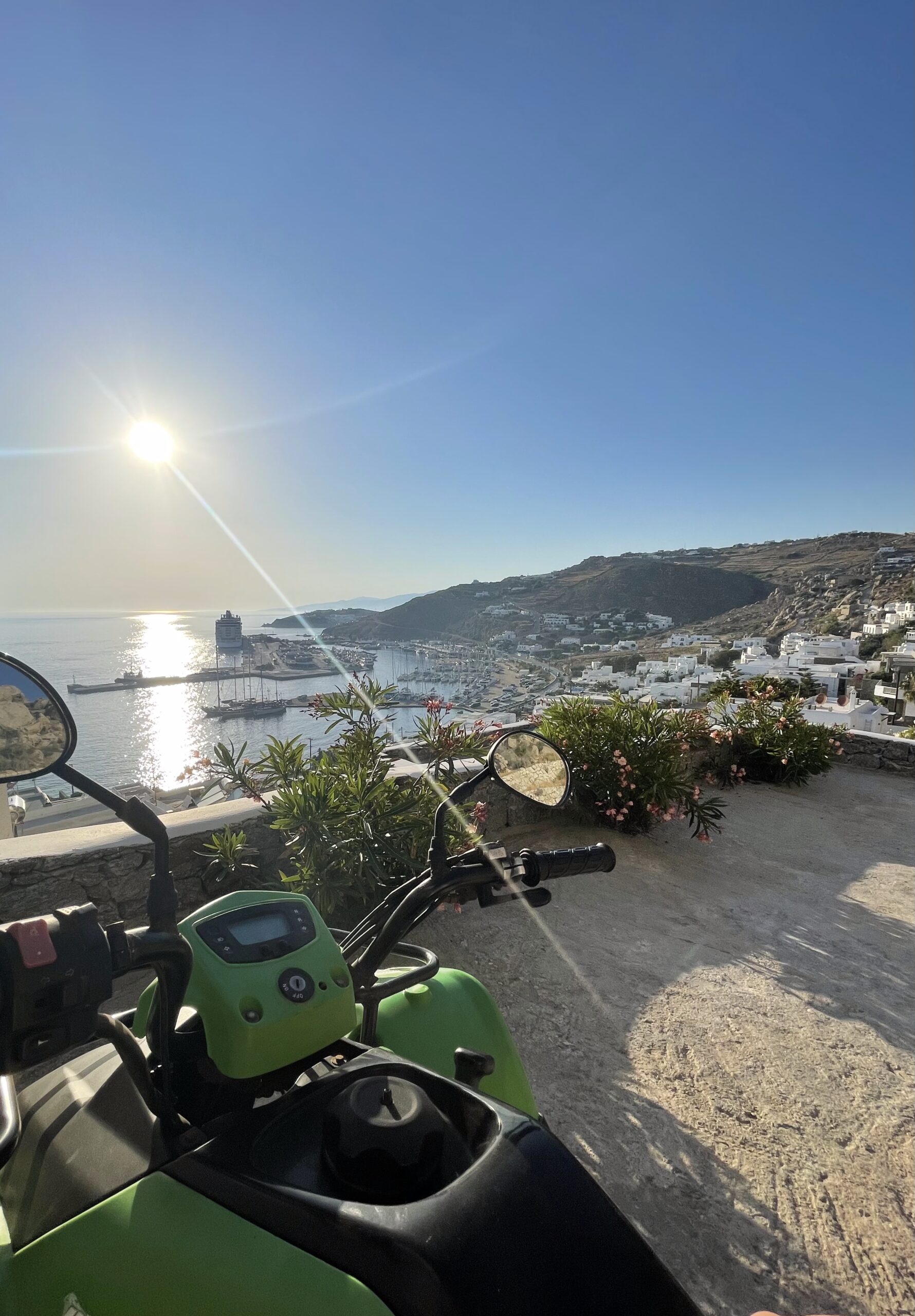 IMG_1888 Balade en quad au lever du soleil avec vue sur le port de Mykonos